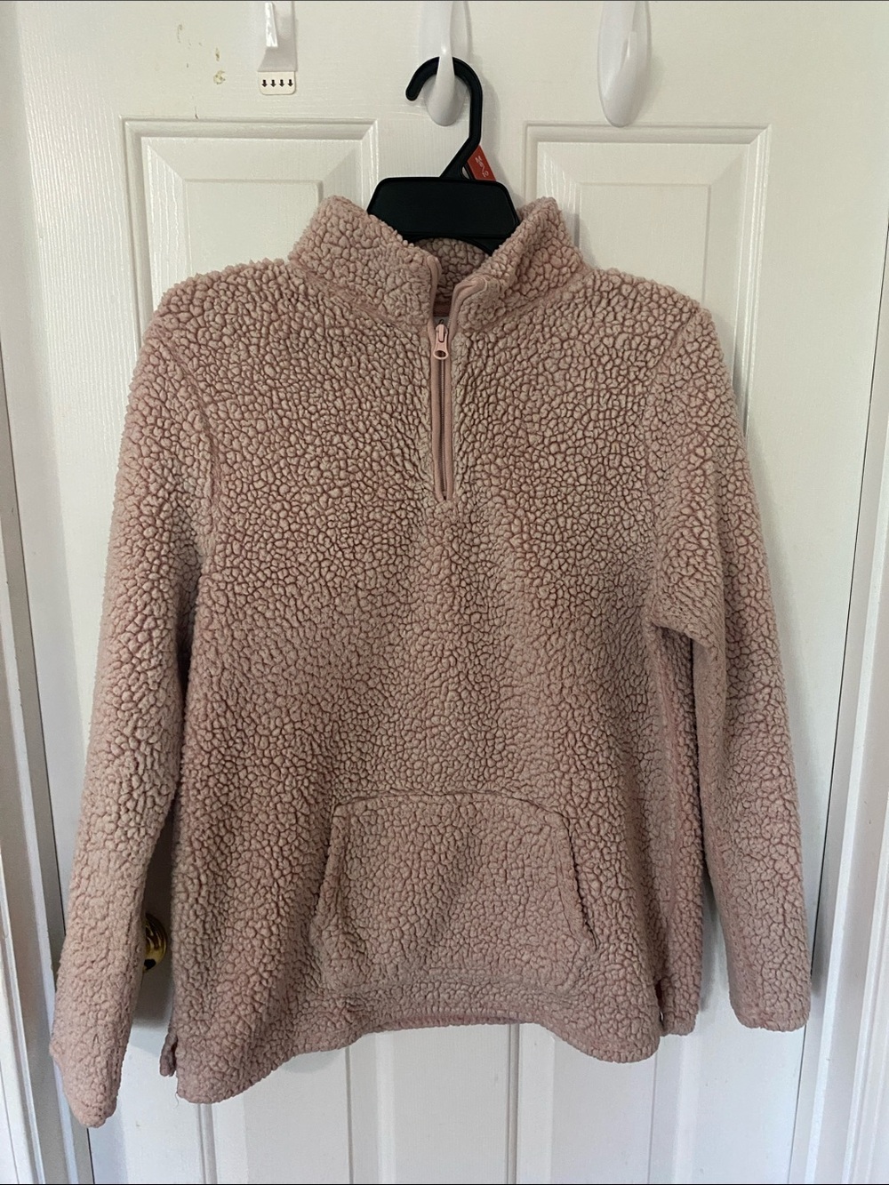Women's Sherpa Jacket in Light Pink
